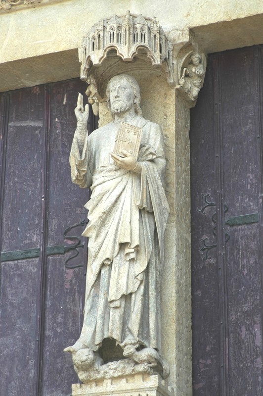 Le Beau Dieu, cathédrale d'Amiens, 13e © DR